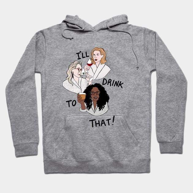 Ladies Who Lunch! Hoodie by Illustrating Diva 